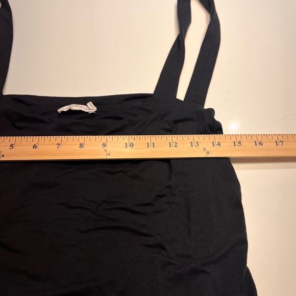 Good American Black Plus Size Ruched Maxi Dress Size 5XL - Picture 5 of 9